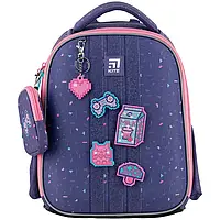 Рюкзак школьный каркасный Kite Education Pixel Love K24-555S-3