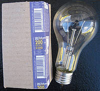 Лампа накаливания Искра 200Вт манжетная упаковка