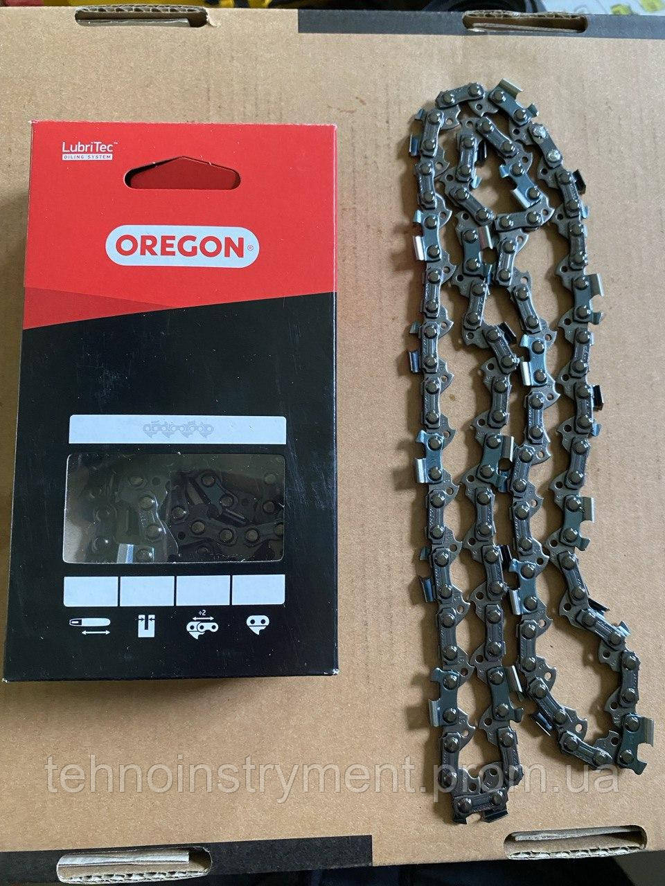 Цепь Oregon 28 зубов (56 звеньев), паз 1,5мм., шаг 0.325 (квадратный ...