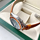 Чоловічий годинник Omega Seamaster Professional 007 Chrono Orange AAA наручний кварцовий з хронографом і сапфіром, фото 7