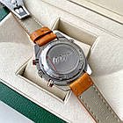 Чоловічий годинник Omega Seamaster Professional 007 Chrono Orange AAA наручний кварцовий з хронографом і сапфіром, фото 4