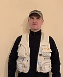 Жилет спінінгіста літній легкийTica для риболовлі, фото 2