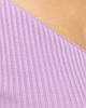 Сорочка жіноча рубчик Світло-бузковий, фото 5
