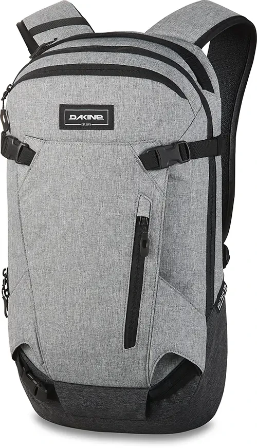 Спортивний рюкзак Dakine Heli Pack 12L сірий, фото 1