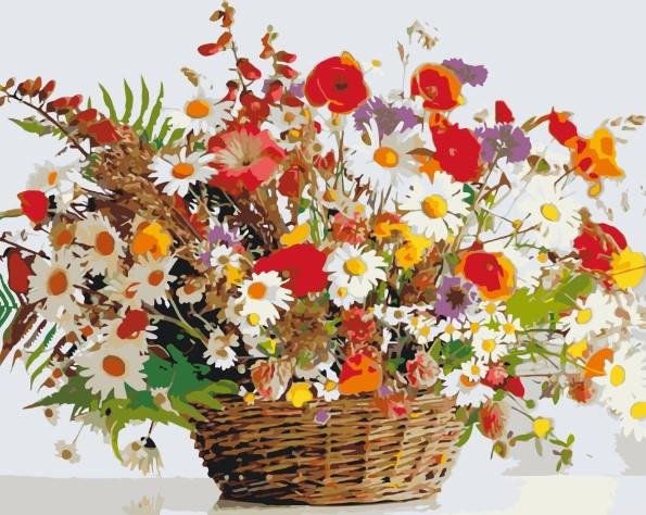 Картина за номерами КОРЗІНА БАДОСТИ 40*50 см Art Craft 12159-AC, фото 1