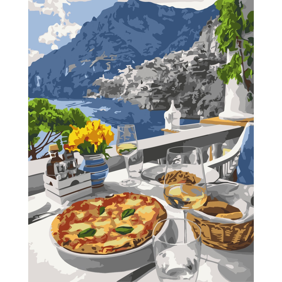 Картина за номерами Відпочинок в Італії. Пейзаж 40*50 см Art Craft 12012-AC, фото 1