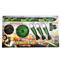 Гранатомет игрушечный детский (мягкие пули) S858-055 Зелёный