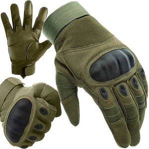 Тактичні рукавички Trizand 21771 L-хакі