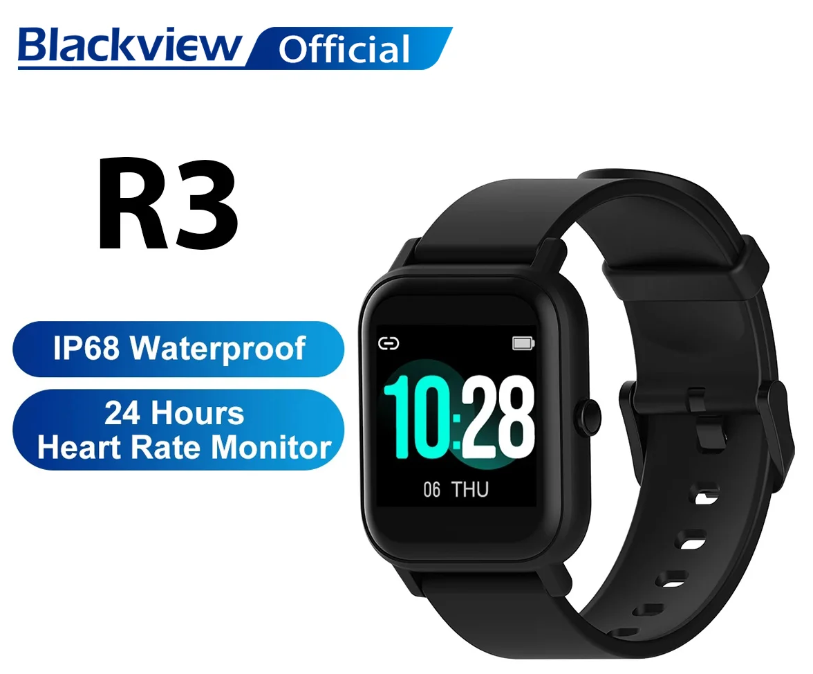 Смарт часы Blackview R3 black