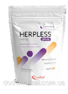 Противірусні таблетки для кішок Candioli Herpless Facile 60 г (30 таблеток), фото 1
