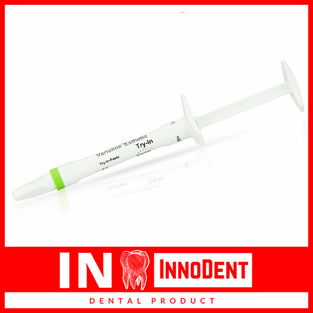 Variolink Esthetic TryIn Paste примірочна паста, Колір світлий +, 1.7г (Ivoclar Vivadent