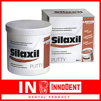 Silaxil Putty (Силаксил) - С-силиконовый оттискной материал Silaxil база 900мл (Lascod)