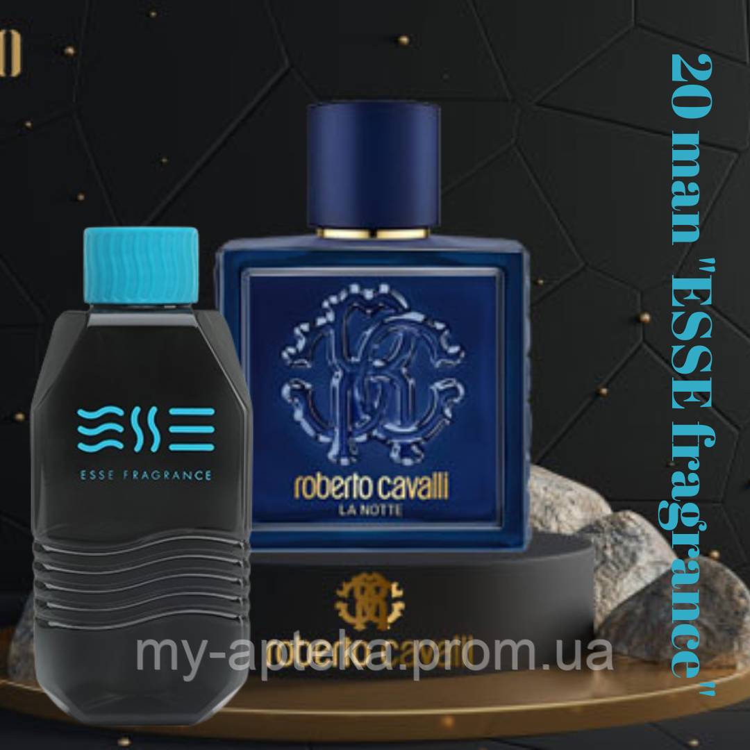 20 Man "ESSE FRAGRANCE" Альтернатива Uomo La Notte Roberto Cavalli