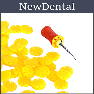 Ромашка - для ендоінструментів, 10шт, ЖОВТА