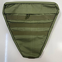 Тактичний підсумок-напашник Сумка-напашник ЗСУ військовий великий 33см*33см Олива