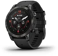 Garmin Epix Pro (Gen 2) 47mm Sapphire Carbon Grey Dlc Titanium with Black Band (010-02803-11) Смарт-часы НОВЫЕ