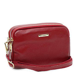 Жіноча шкіряна сумка Borsa Leather K11906r-red