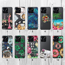 Силіконовий чохол з малюнком для Huawei Honor X6a (new collection)