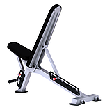 Лавка регульована (регулювання спинки та сидіння), гребінка SVS-145, фото 4