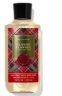 Гель для душу три-в-одному Bath and Body Works Classic Flannel для чоловіків 295 мл