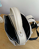 АКЦІЯ! БІЛИЙ — два відділення на блискавках — якісний, фабричний рюкзак, добре тримає форму  (Луцьк, 660), фото 10