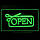Вивіска манікюр неонова світиться в темряві без електрики та батарейок, фото 7