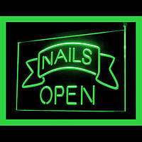 Виготовлення неонових вивісок для салону краси, перукарні, барбершопу, манікюрного салону