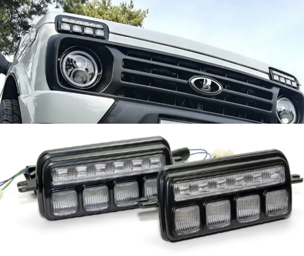 Підфарник ВАЗ Ніва 2121, 21213, 21214 LED світлодіод (ТЮНАВТО)