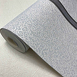 Шпалери вінілові на паперовій основі ArtGrand Bravo Ізабелла Голубі 0,53 х 10,05м (81052BR10), фото 3