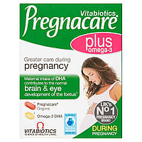 Витамины Для Беременных Pregnacare Plus Omega-3 28 таблеток + 28 капсул Vitabiotics Великобритания