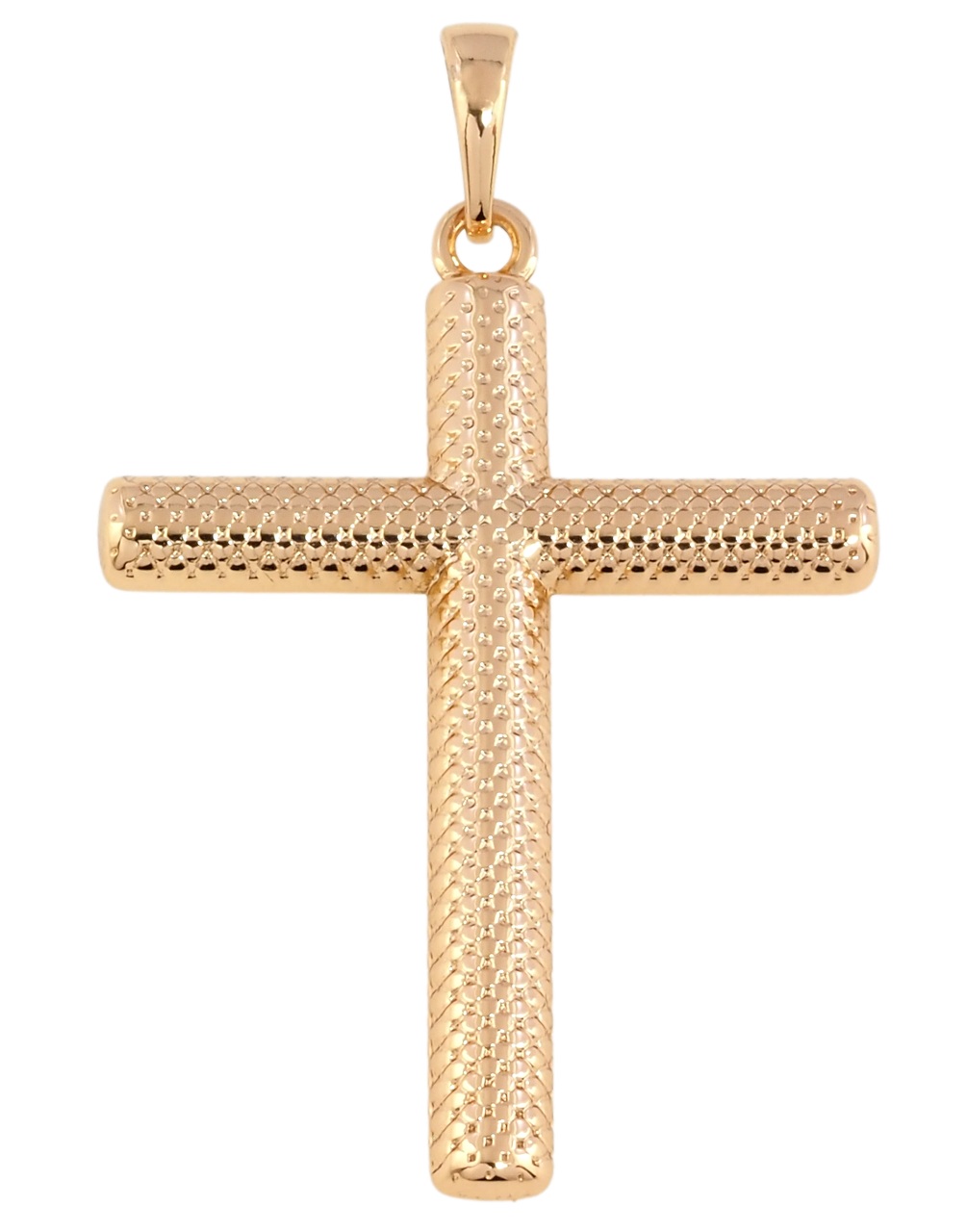Кулон Xuping Позолота 18K "Декоративний Хрест" для ланцюжка до 5мм