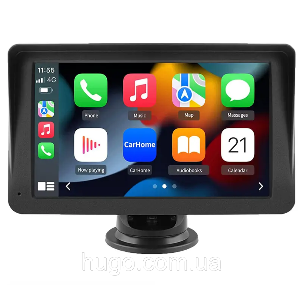 Монітор для автомобіля 7" з Carplay CJ-PTC 208 / Монітор для камери заднього виду / Автомобільний монітор, фото 1