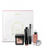 Набір подарунковий KIKO MILANO Holiday Première Total Look Makeup Gift Set Подарунковий набір макіяжу: металев