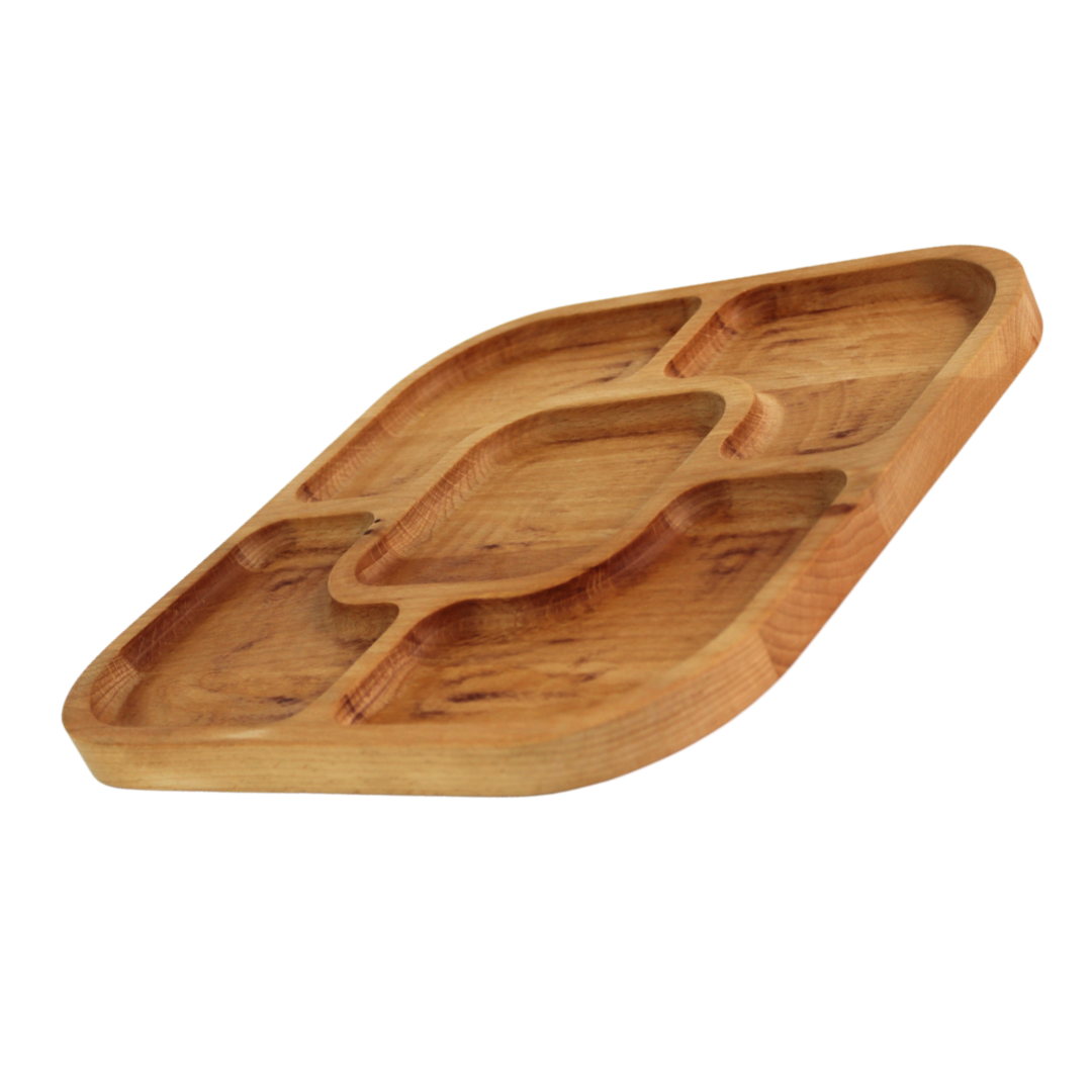 Менажниця QUADRO, 25 см, 5 секцій, фото 1