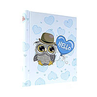 Фотоальбом магнітний 20стор. 23x28см GEDEON DRS10 HELLO OWL BLUE