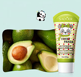 Крем для рук з екстрактом авокадо Sadoer, 60 g