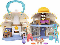 Ігровий набір Котедж Аші з Розаса з фігуркою зірки та 15+ аксесуарами Mattel Disney Wish Asha of Rosas мультфільм "Бажання"