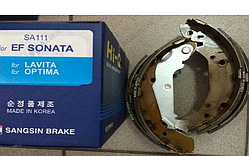 Гальмівна колодка задня EF SONATA 02-05/MATRIX/OPTIMA