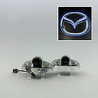 Логотип подсветка двери Мазда Lazer door logo light MAZDA