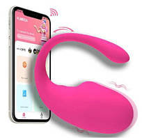 Вібратор міні Бездротовий Bluetooth для жінок, для пар з Bluetooth управлінням, дистанційним керуванням зі смартфону 10 режимів
