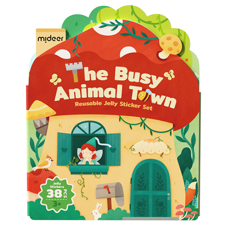 Багаторазові наклейки "Тварини" MiDeer Toys