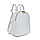 Рюкзак жіночий шкіряний міський Virginia Conti 03354 невеликий Білий, фото 5