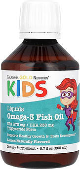 Oslomega Norwegian Kids Omega-3 Fish Oil 200 мл (4384303969)