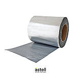 Бутилова стрічка покрівельна, герметизуюча Alu-Butyl DR Standart 150 мм х 10 м.п. ALUMINIUM RAL 9006 сіра, фото 3