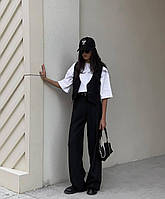 Костюм 2-ка женский брюки + жилетка костюмка 42-44; 44-46 (3цв) "MINIMAL" недорого от прямого поставщика