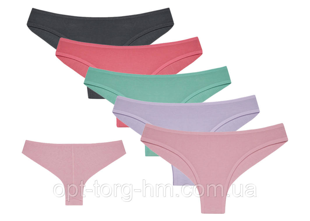 Трусики бразиліани Donella S 5шт/уп, фото 1