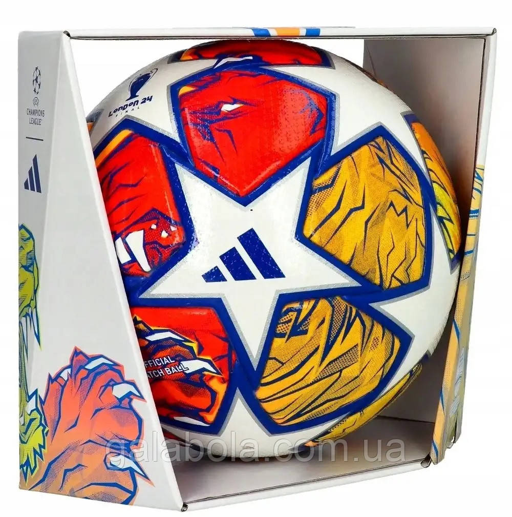 М'яч футбольний Adidas Finale London OMB IN9340 (розмір 5)