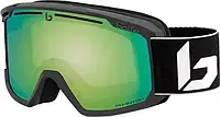 Горнолыжная маска Bolle Maddox Black Corp Matte Линза Фотохромная S1-S3 Phantom Green Emerald Photochromic