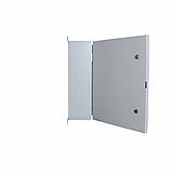 Бокс монтажний Bilmax  BW t=1,2 400*650*350 IP65 У2 навісний метал замок (металева шафа), фото 2