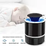 Знищувач від комарів пастка та комах NOVA Mosquito Killer Lamp знищувач шкідників, фото 6